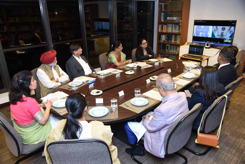 Virtual Launching of the 17th Pravasi Bhartiya Divas Convention Website - Oct. 13, 2022